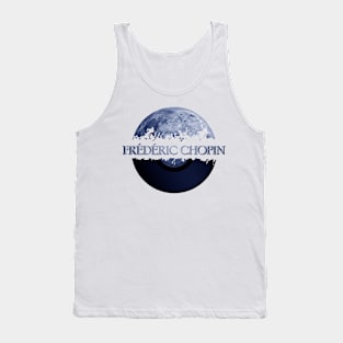 Frédéric Chopin blue moon vinyl Tank Top